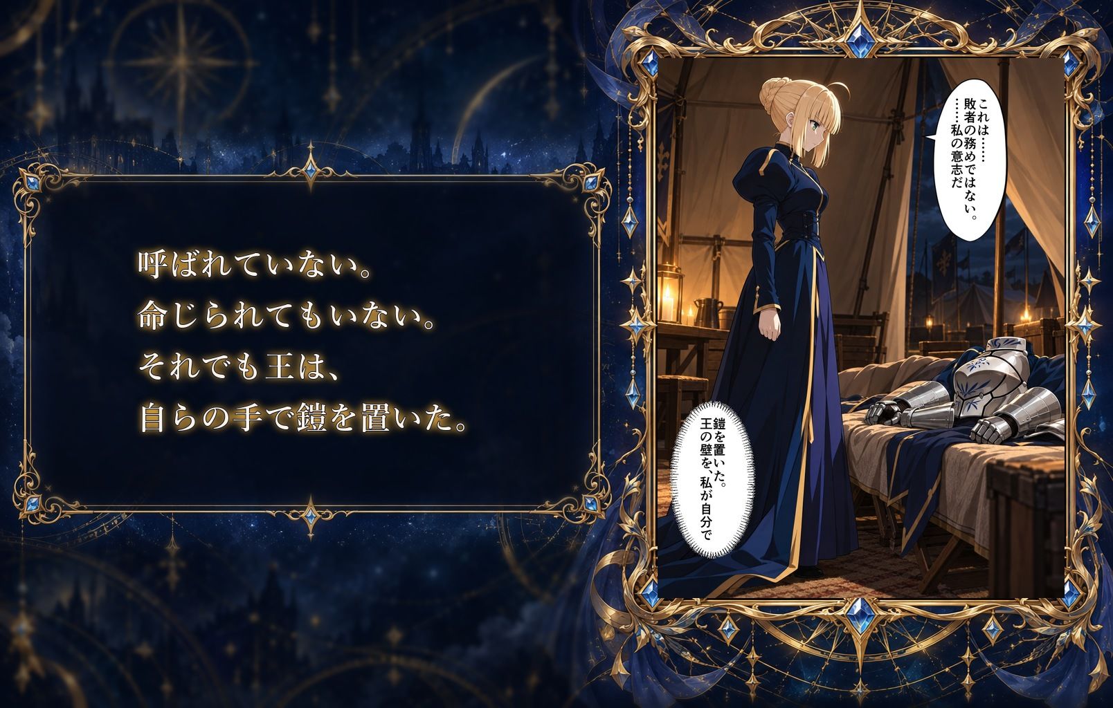 騎士王の敗北 サンプル8ページ目