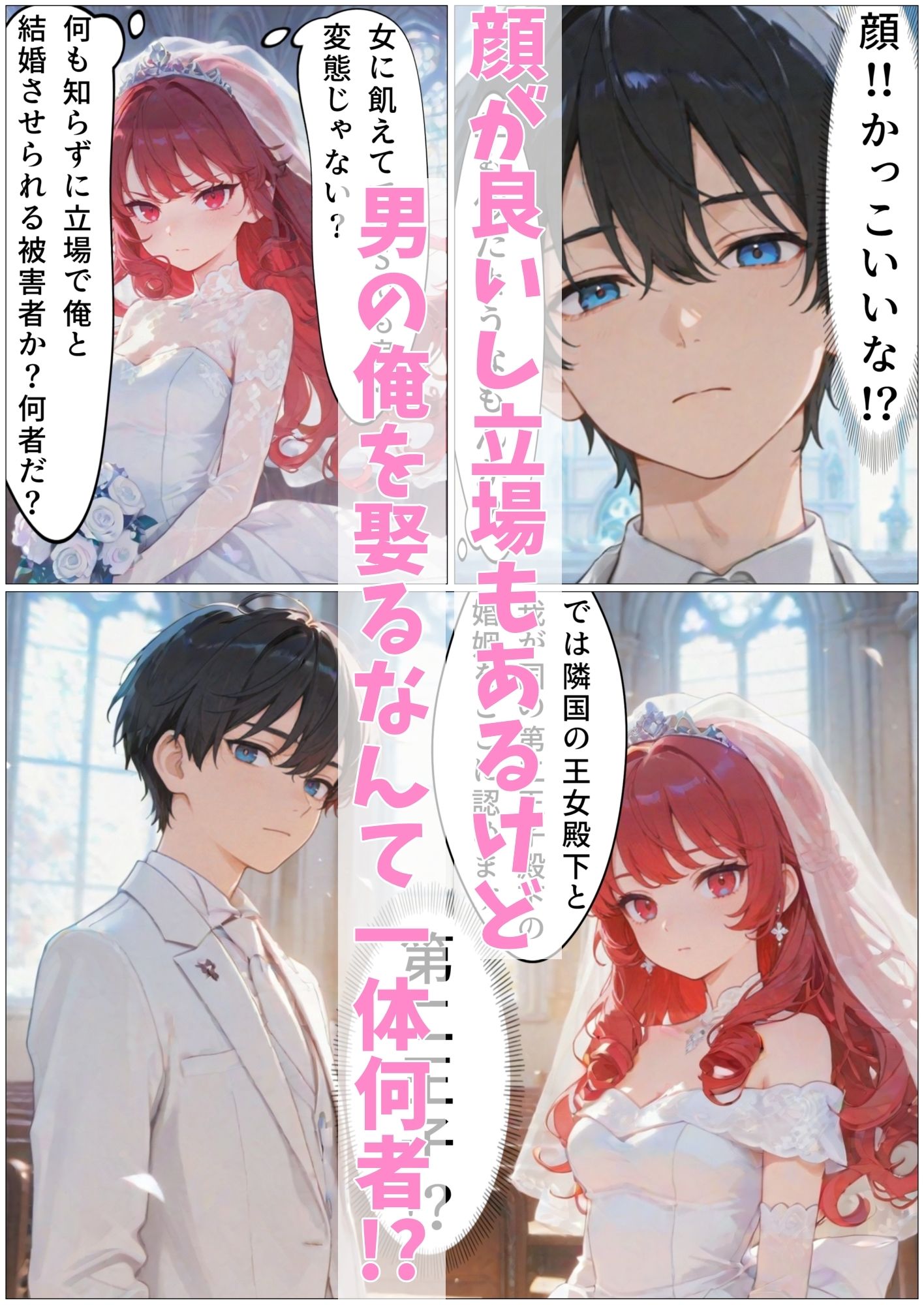 婚約破棄した俺がTSされて娶られる話 サンプル3ページ目