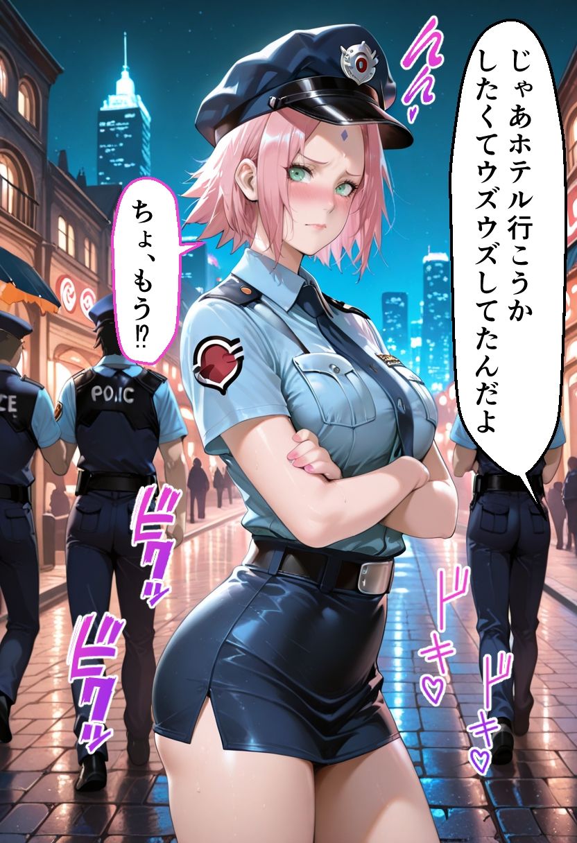 ヒロインとコスプレエッチ NARUT◯  春野サ◯ラ編 サンプル8ページ目