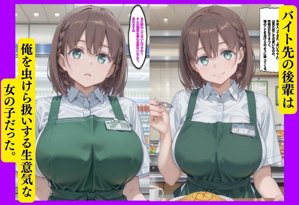 後輩わからせ 〜虫けら扱いしてきた女がメス堕ちするまで〜 サンプル2ページ目