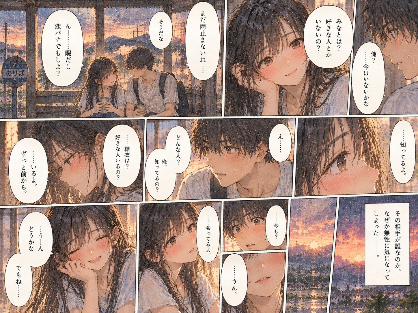 雨宿り、幼なじみが女になった。〜濡れた彼女と二人きりになった夏の夕暮れ〜 サンプル4ページ目