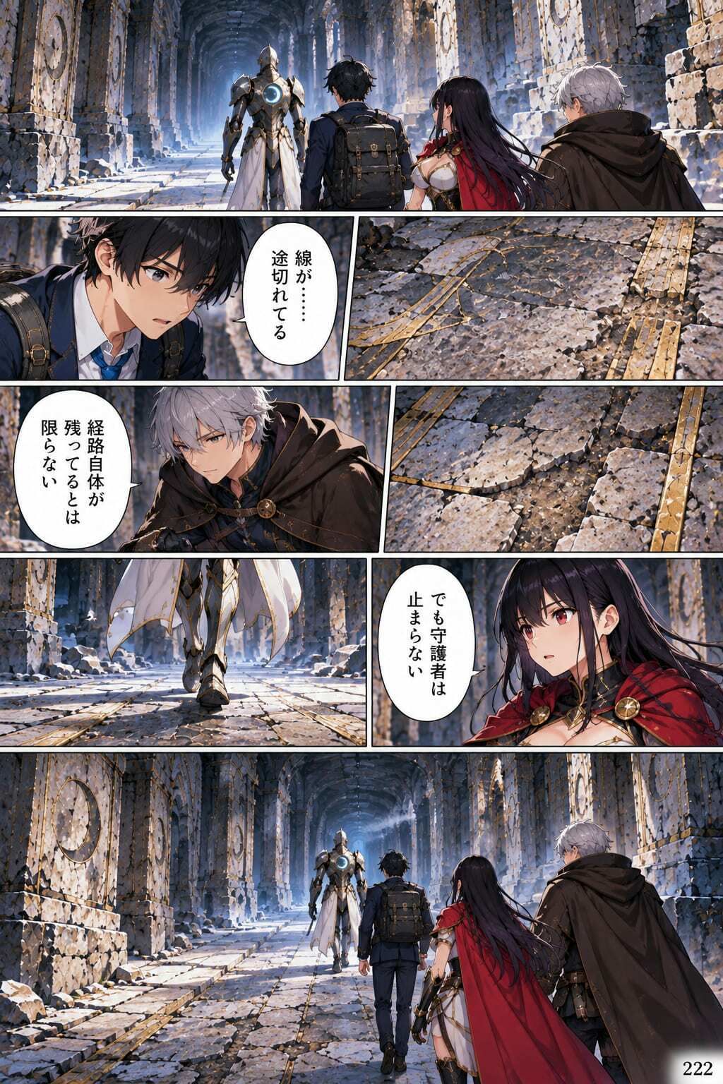 【全11話・約110P・フルカラー】異世界転移したら美女だらけの宿屋に就職しました！？【第3部】「月の道の彼方へ」 サンプル2ページ目