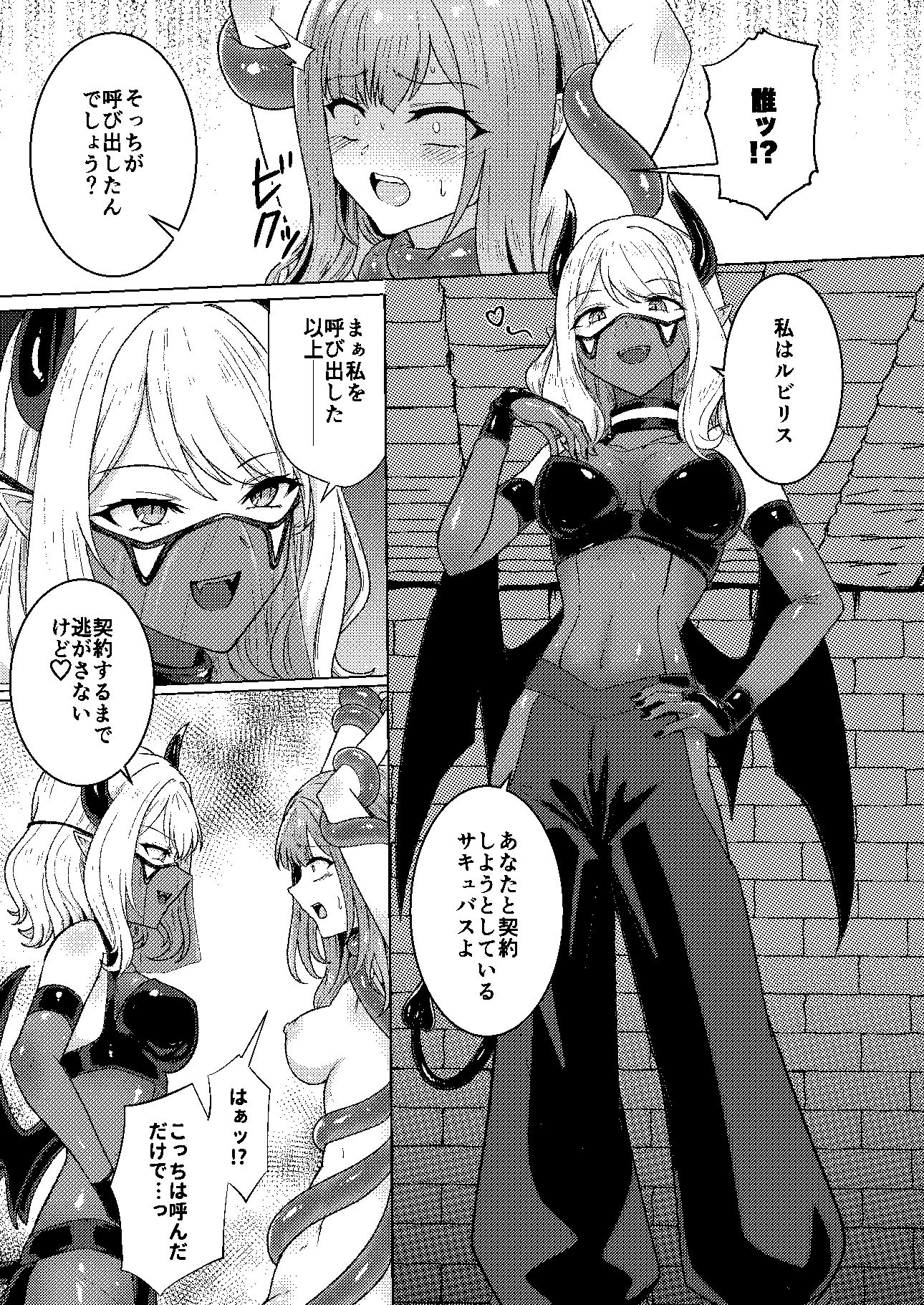 サキュバス・コントラクト サンプル2ページ目
