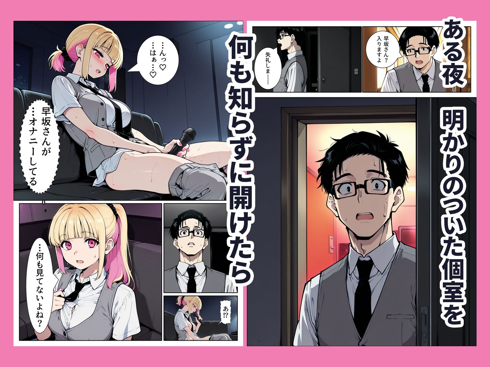 陰キャの俺が1軍擬態ギャルとカラオケバイト終わりに個室セックスしまくる関係になった話 サンプル3ページ目
