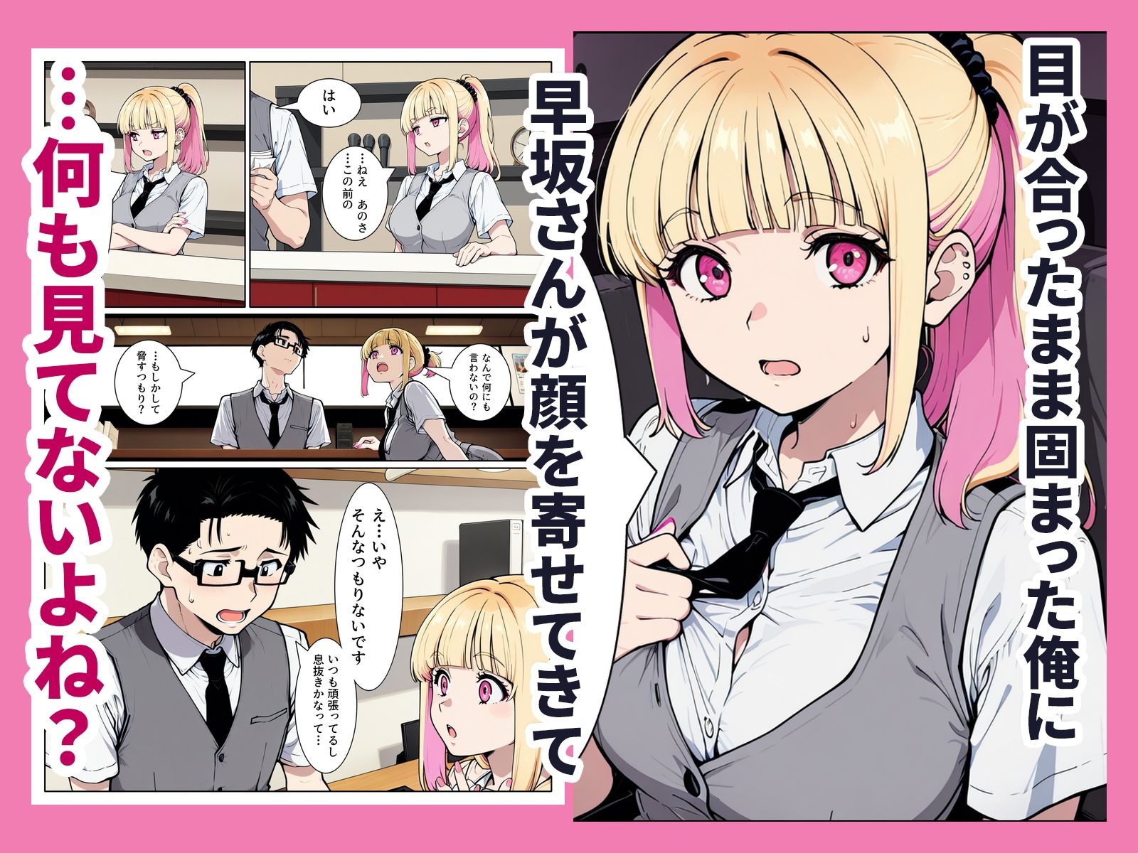 陰キャの俺が1軍擬態ギャルとカラオケバイト終わりに個室セックスしまくる関係になった話 サンプル4ページ目