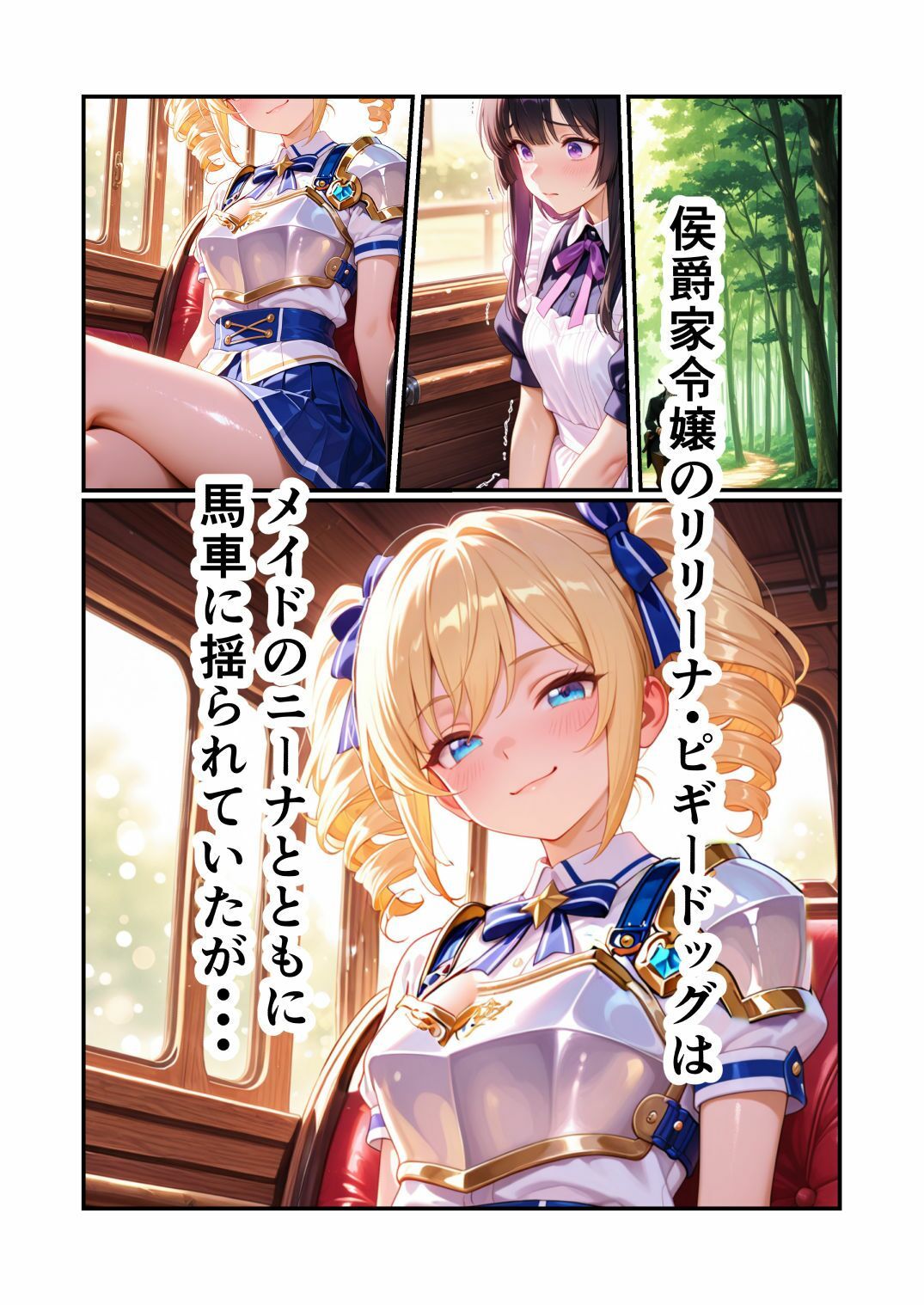 転生淫魔の調教日誌  輪●される侯爵令嬢 サンプル2ページ目
