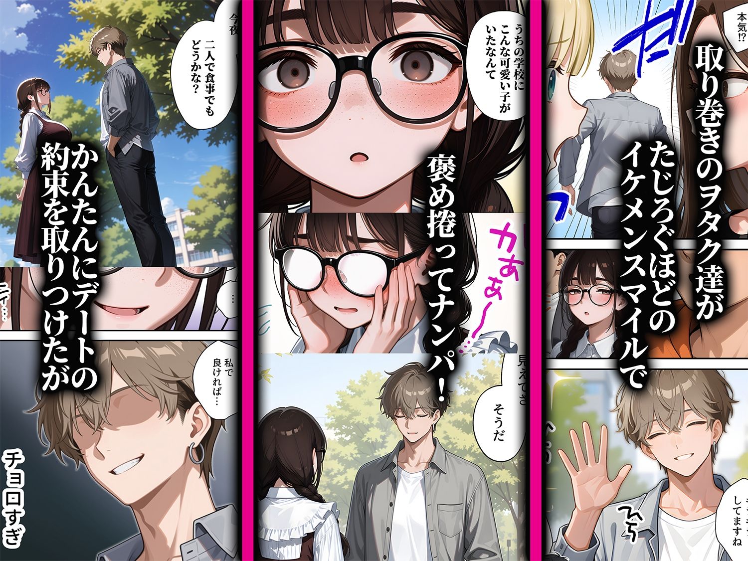 ブスなオタサーの姫が沼すぎる サンプル2ページ目