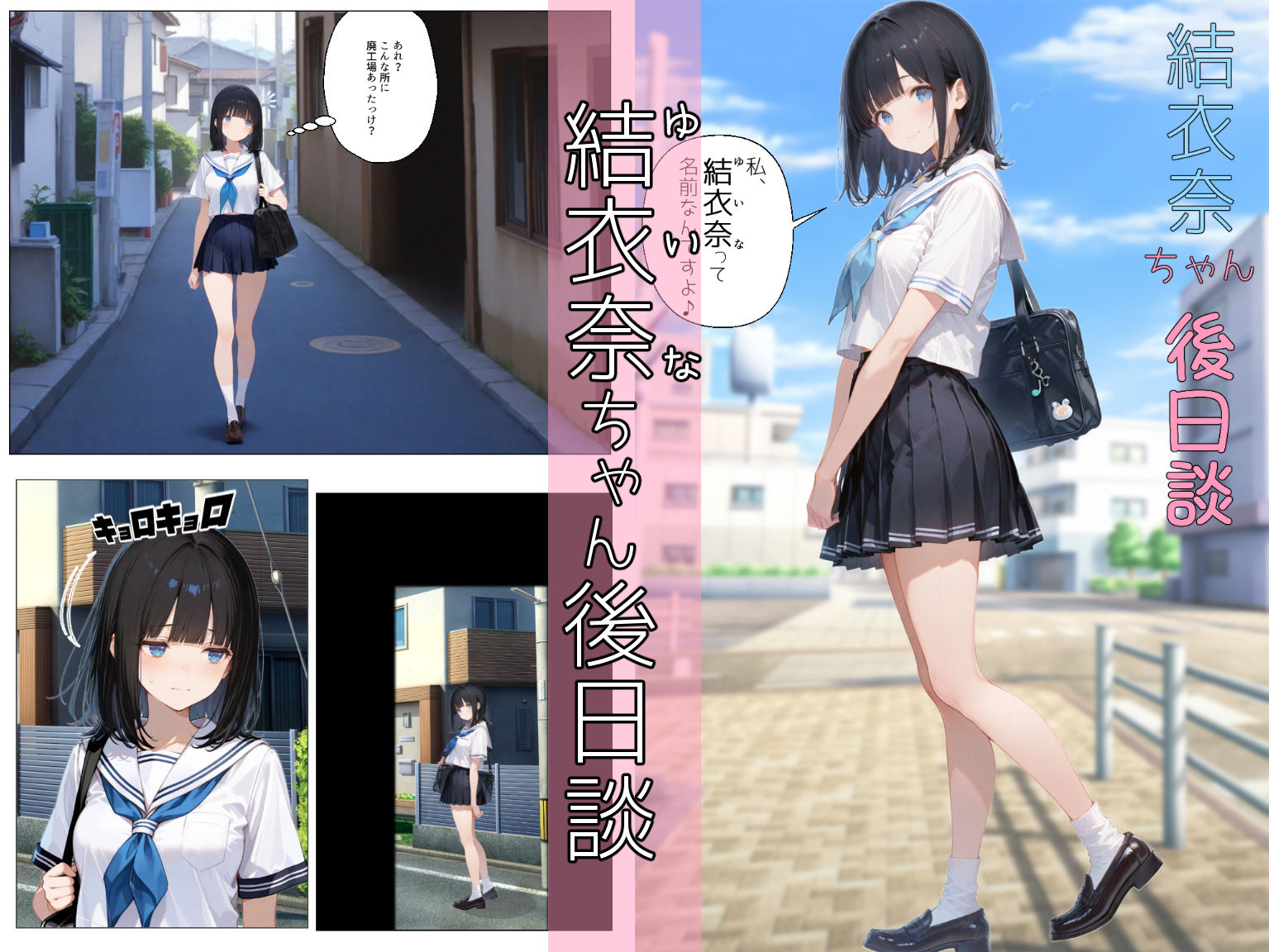 廃墟不法侵入 サンプル6ページ目