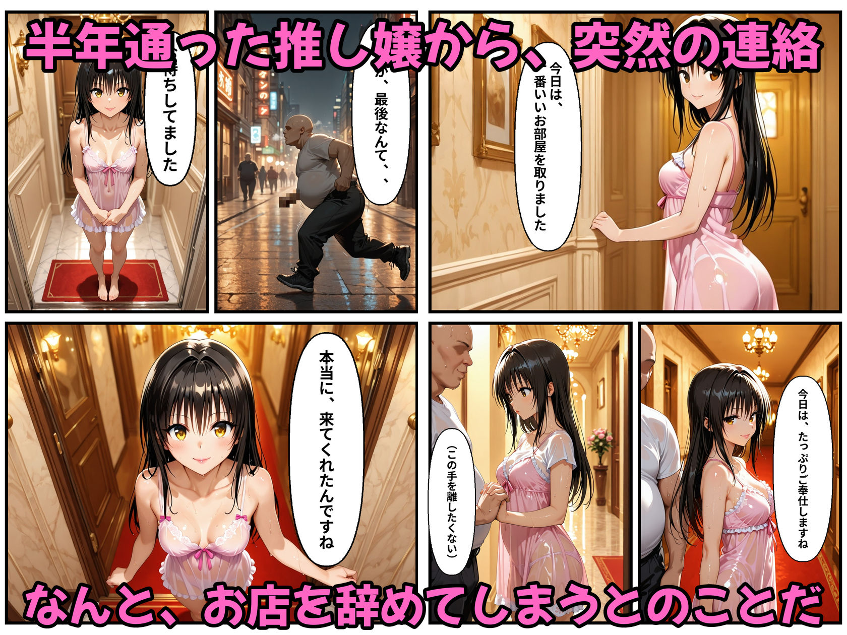 ヒロイン孕ませ高級ソープ〜辞める嬢が俺の嫁になる話〜【古〇川唯】 サンプル1ページ目