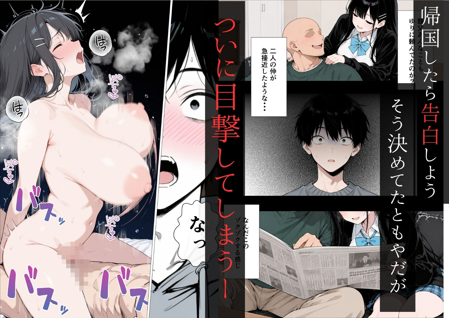 【BSS】献身的な幼馴染は父さんに開発されていた〜俺が結婚したいと思ってたのに・・・なんで留学中にこんなことに・・・〜 サンプル10ページ目