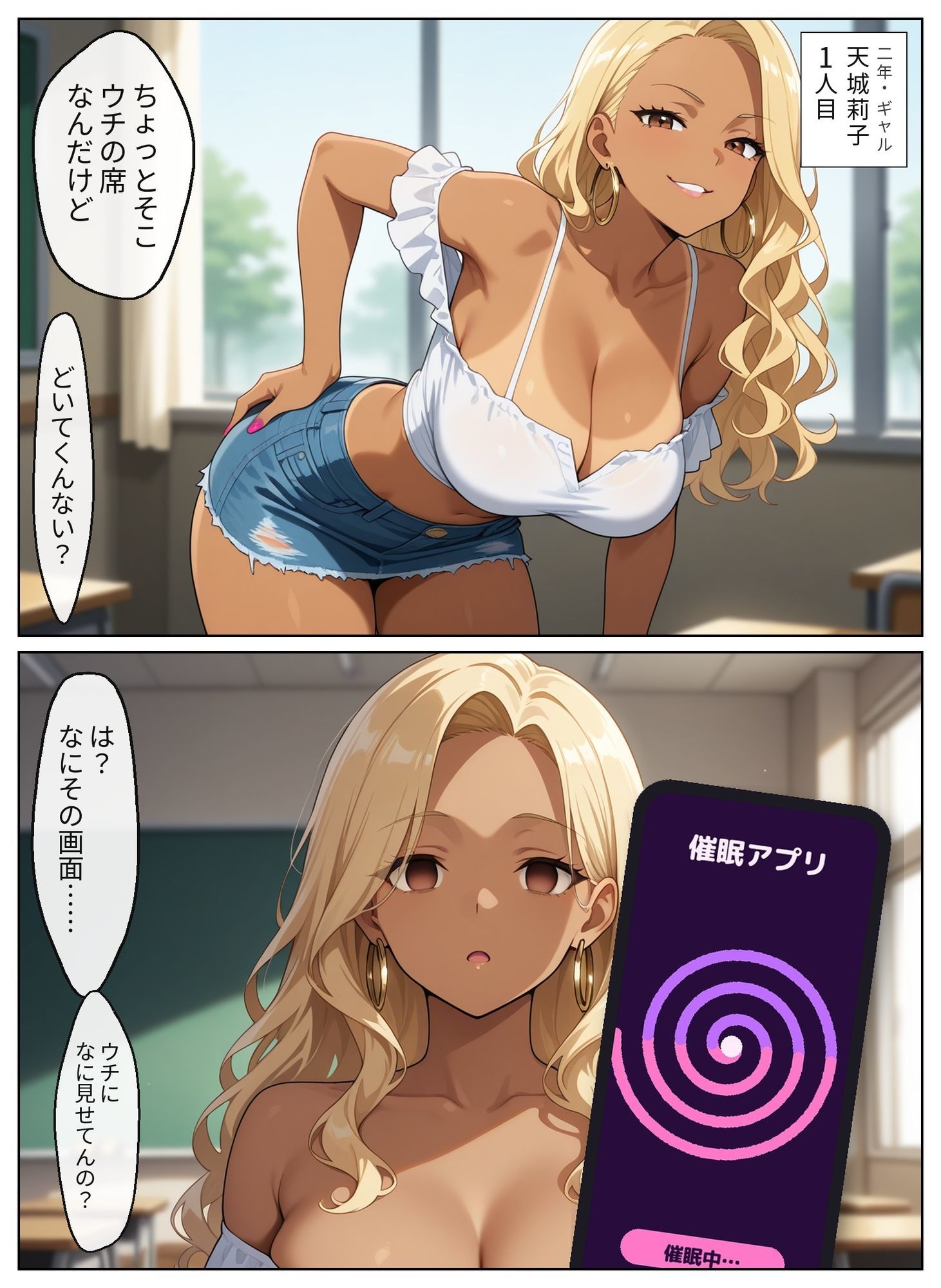 【即抜き特化】気になっていた学内の女の子全員に催●アプリみせてみた サンプル6ページ目