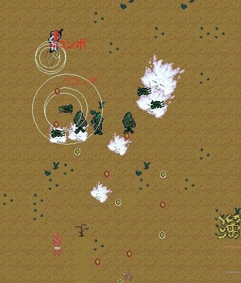 脱衣STG1面 〜巨乳悪魔っ娘見参！ こいつぁ淫乱だぜ〜 サンプル2ページ目