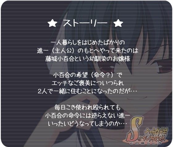 Sなお嬢様との暮らし方 サンプル1ページ目