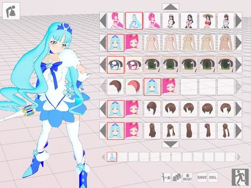 【3Dカスタム美少女】ハート●ャッチプリ●ュアVer.2.1 サンプル2ページ目