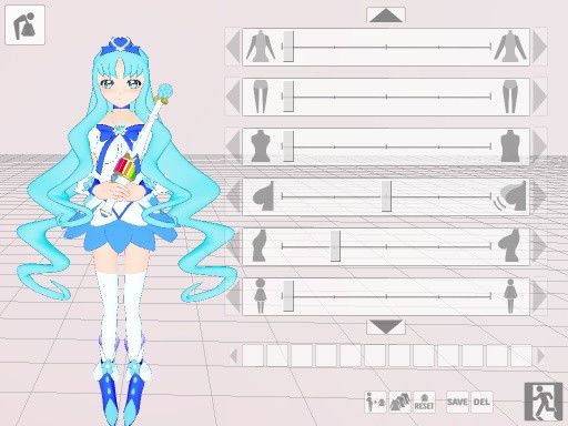 【3Dカスタム美少女】ハート●ャッチプリ●ュアVer.2.1 サンプル3ページ目