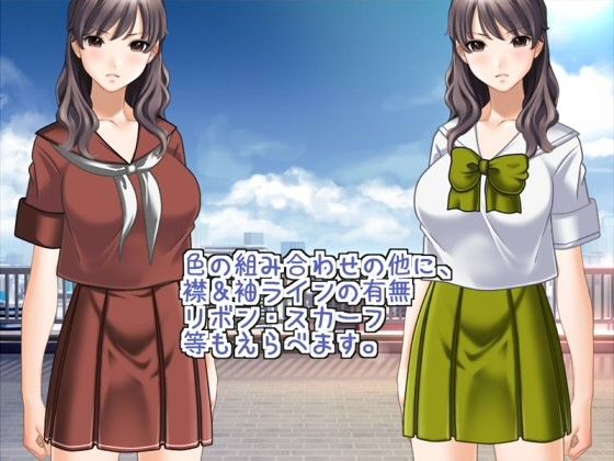 佐野俊英があなたの専用原画マンになります 衣装素材集B - セーラー服 - サンプル1ページ目