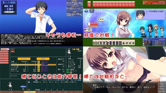 とある魔雀の禁書目録 サンプル4ページ目