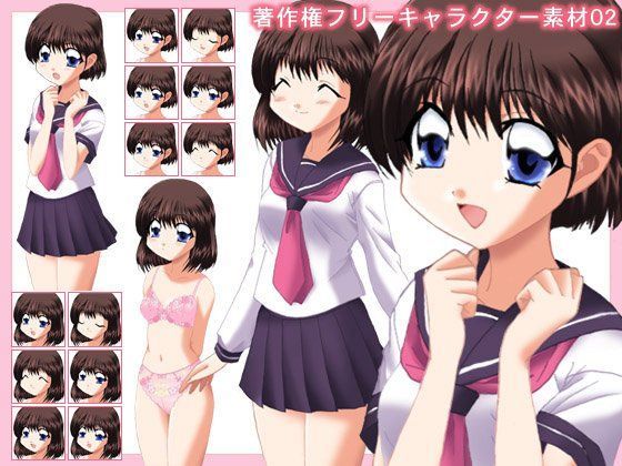 著作権フリーキャラクター素材02