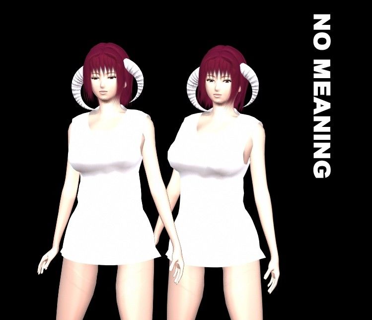 NO MEANING サンプル1ページ目
