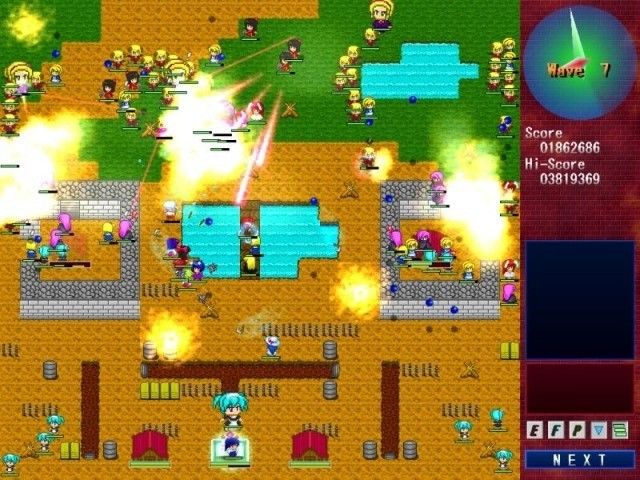 爆裂メイド猛将伝 ばちょるふぃーるど サンプル3ページ目