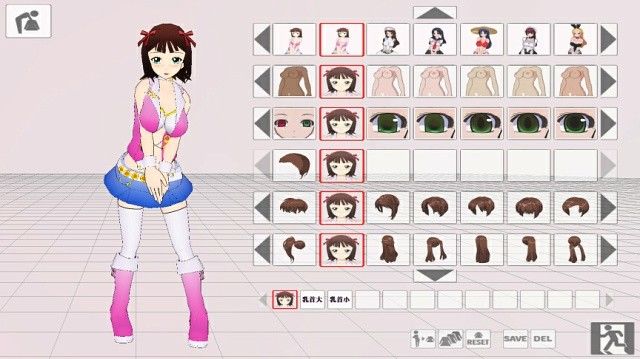 【3Dカスタム美少女】●イドル●スター・天●●香 サンプル1ページ目