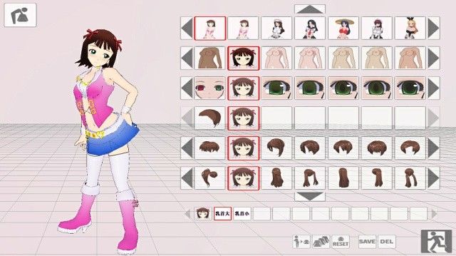 【3Dカスタム美少女】●イドル●スター・天●●香 サンプル2ページ目