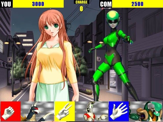 念動戦姫カイライジャーじゃんけんバトル サンプル3ページ目