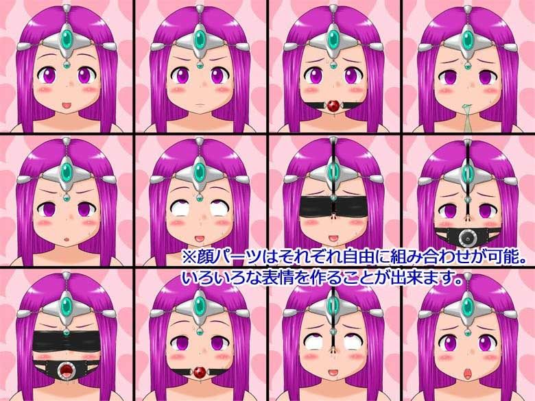 着せ替えミ○アさん サンプル1ページ目