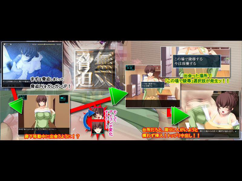 自宅警備員 脅迫無双パッチ サンプル4ページ目