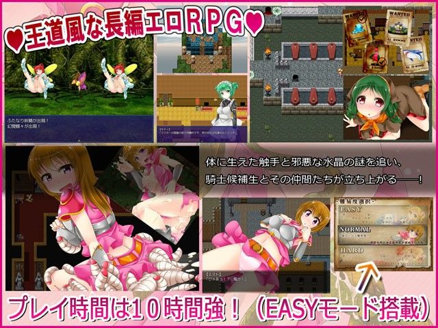 リリィナイト・サーガ〜少女騎士と魔触の紋章〜 サンプル2ページ目