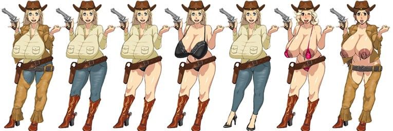 熟女立ち絵素材集 サンプル3ページ目