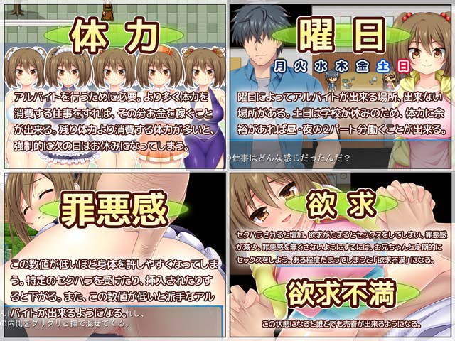 寝取られ妹美咲〜流され系妹のHなアルバイト生活〜 サンプル2ページ目