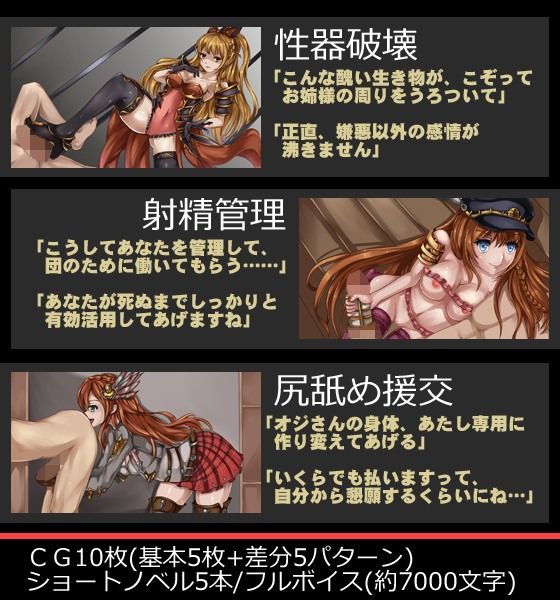 グランマゾファンタジー 〜財布奴●、射精管理、性器破壊…マゾシチュ専用ミニノベル集！〜 サンプル2ページ目