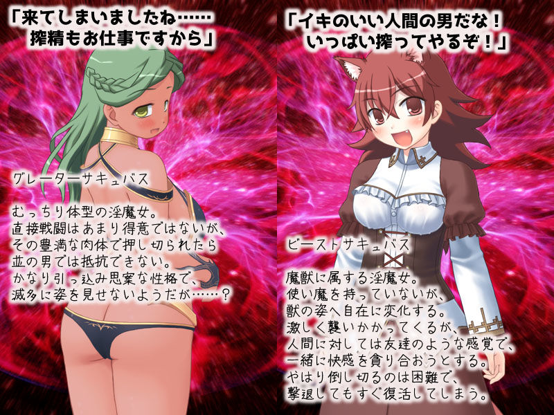 サキュバスエンサークルメント サンプル4ページ目