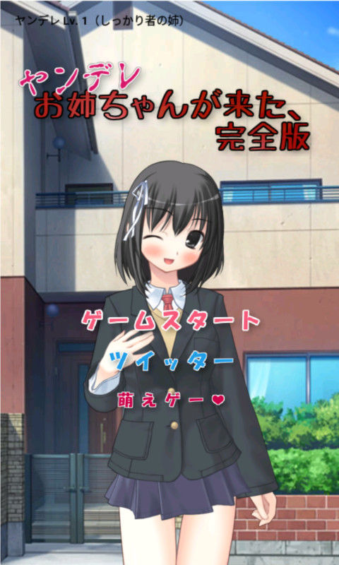 ヤンデレお姉ちゃんが来た、完全版【apkファイル単体の販売です】 サンプル1ページ目