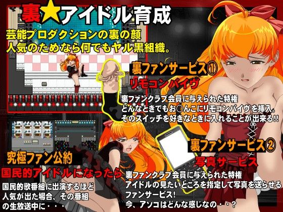 裏の裏★アイドル育成SLG サンプル2ページ目