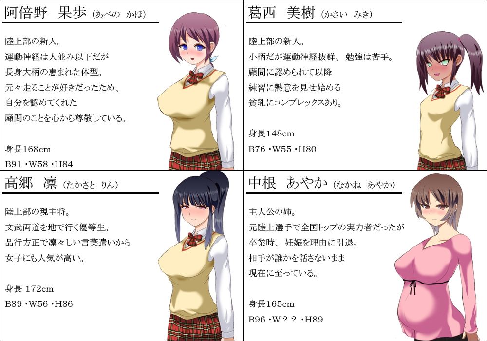女子陸上部 盗撮調査 サンプル4ページ目
