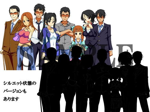 素材集その1アイテム＆シーン＆モブ サンプル3ページ目