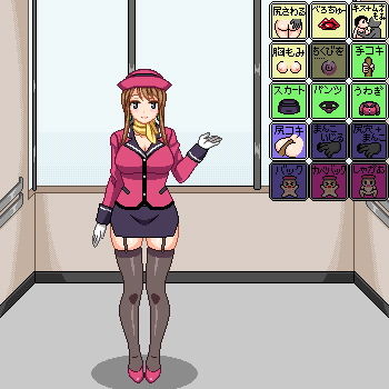 ELEVATOR GIRL サンプル2ページ目