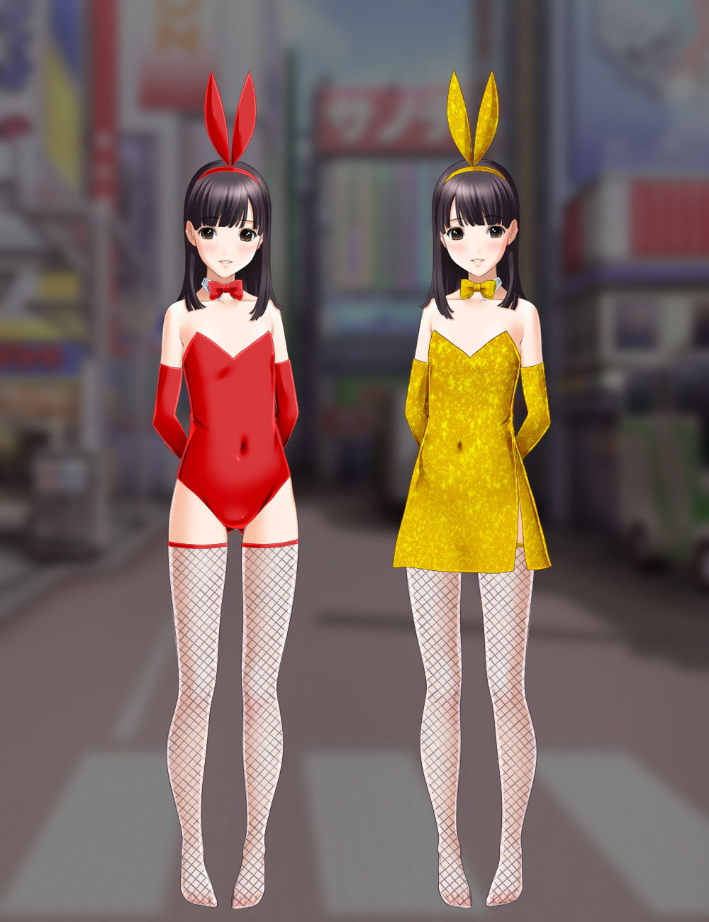佐野俊英があなたの専用原画マンになります 衣装素材集ABC - バニーガール - サンプル4ページ目