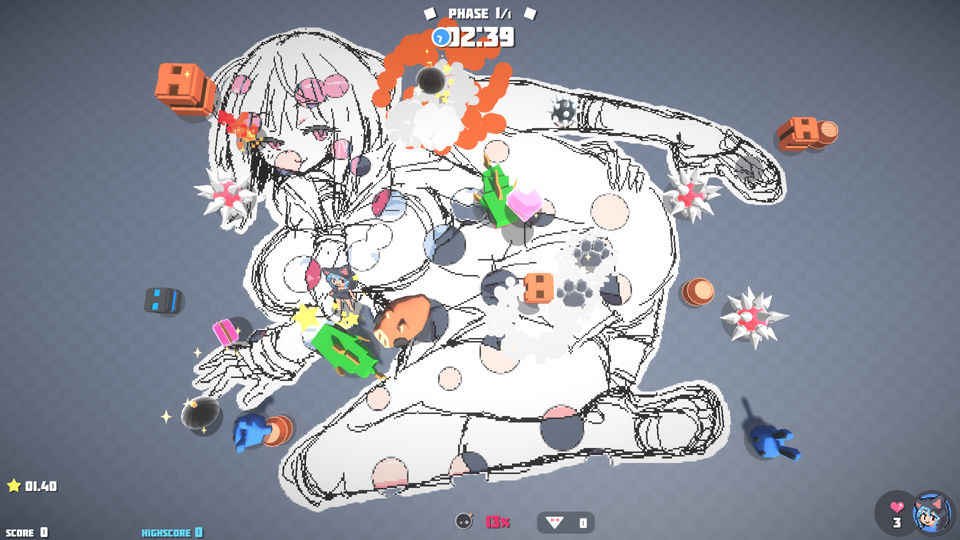 ばくだんねこ サンプル4ページ目