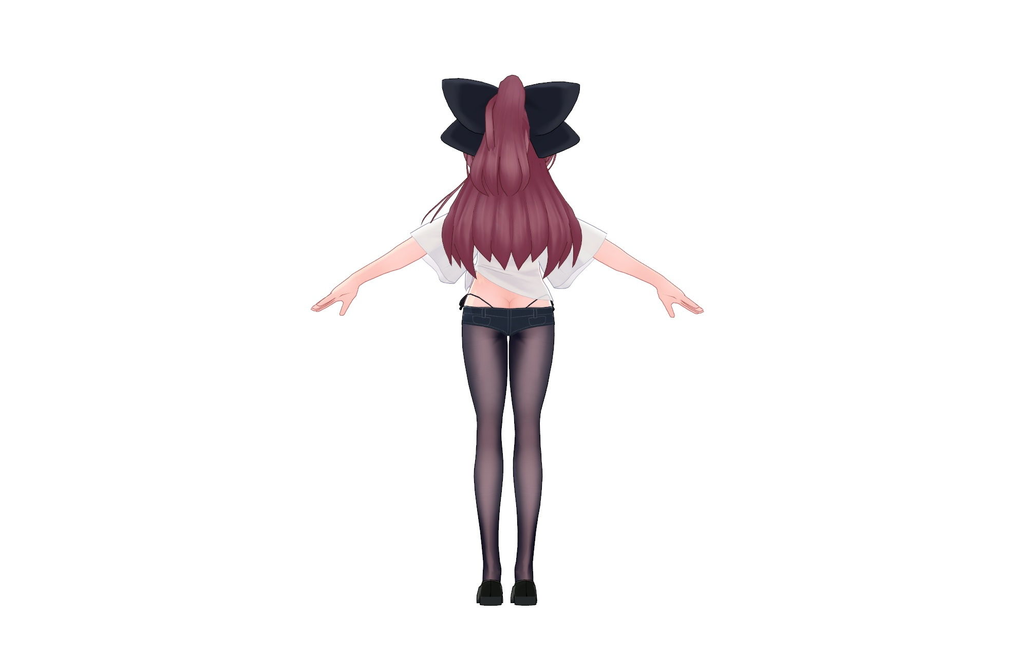 オリジナル3Dモデル_VRC用unitypackage_つむぎちゃん_2019年6月 サンプル8ページ目