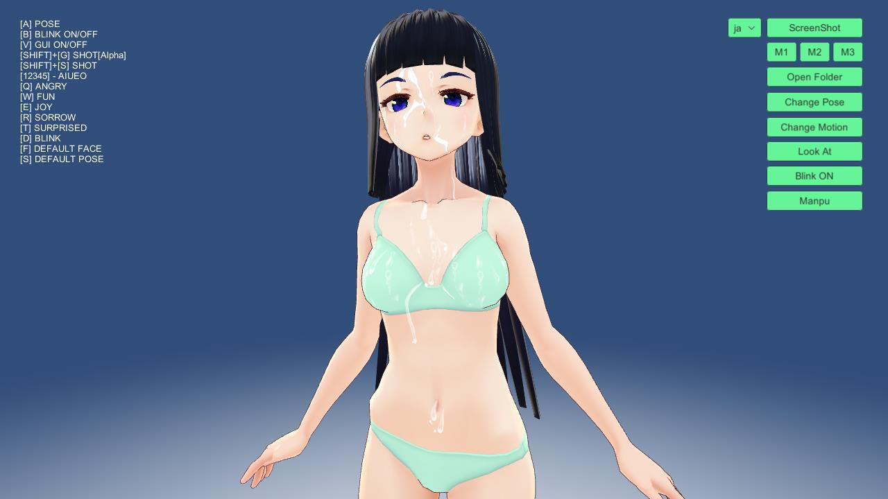 顔射エロモデル『月猫娘2』 サンプル5ページ目