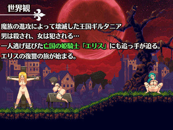 亡国の姫騎士エリスVer1.1 サンプル1ページ目