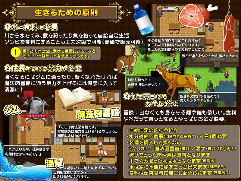 ゾンビやドラゴンもいる異世界に単身赴任生活ですか！！ サンプル2ページ目