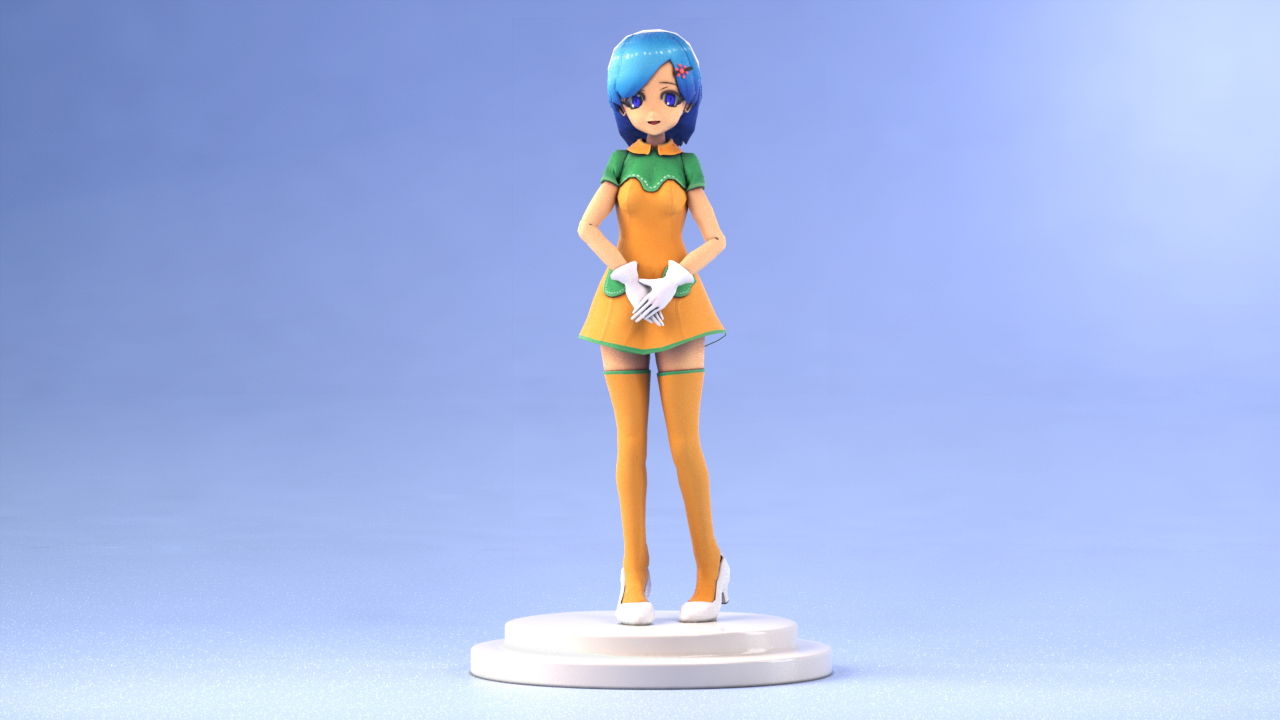 VRChat用アバター 今川さとみさん サンプル1ページ目