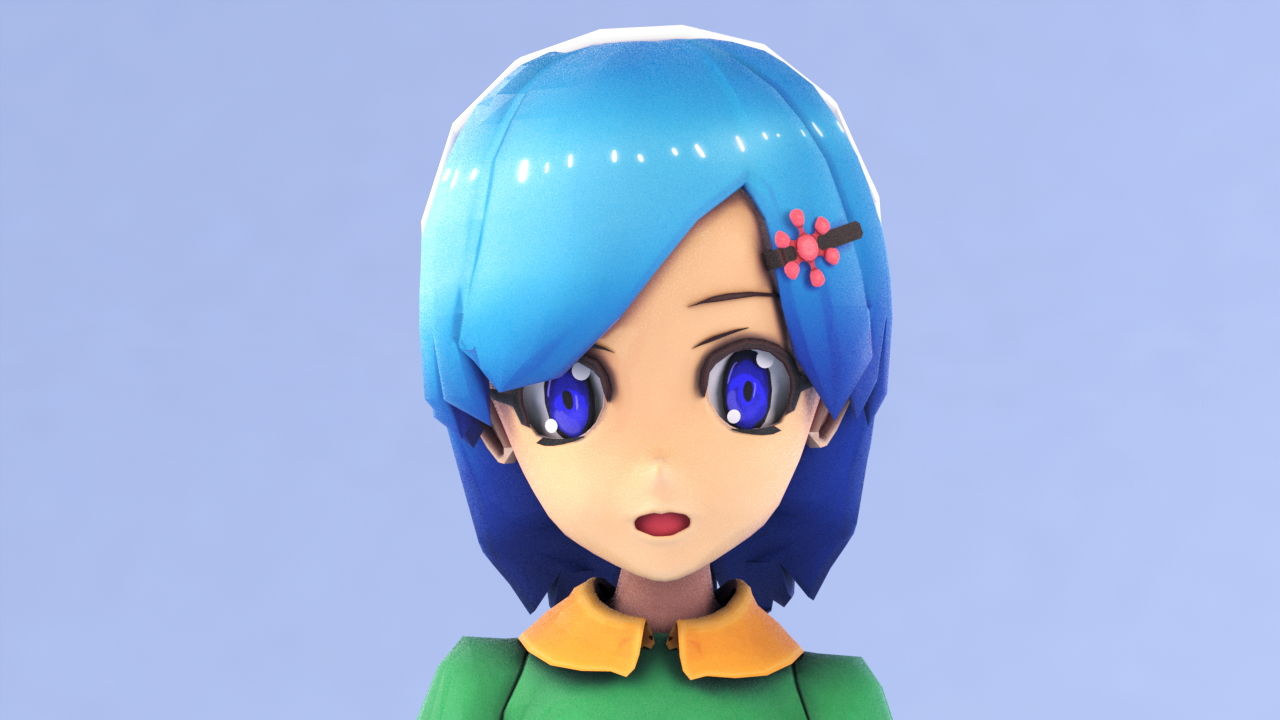 VRChat用アバター 今川さとみさん サンプル3ページ目