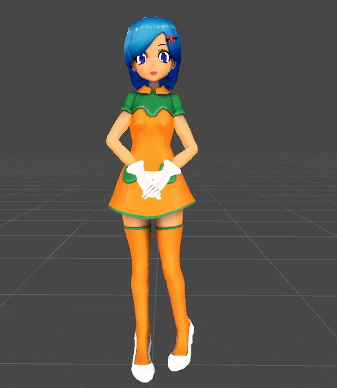 VRChat用アバター 今川さとみさん サンプル6ページ目