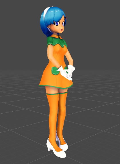 VRChat用アバター 今川さとみさん サンプル7ページ目