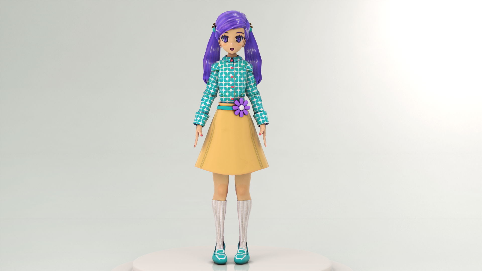 VRChat用アバター 天奈優希 サンプル1ページ目